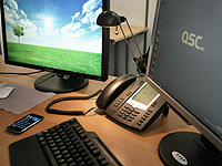 Unified Communication erleichtert die Arbeit im Büro.
