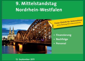 Am 13.09.2011 findet in Köln ein Mittelstandstag statt.