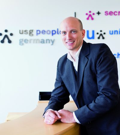 Christian Stiegler, IT-Leiter von USG People, setzt auf das QSC-Netz.