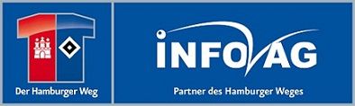 INFO AG und HSV sind auch über den Hamburger Weg miteinander verbunden. Sie setzen sich gemeinsam für soziale Projekte in der Hansestadt ein.