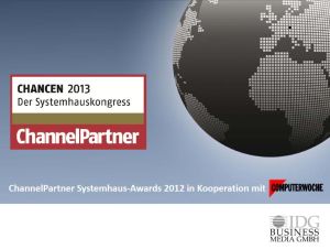 Systemhauskongress "Chancen 2013" der IT-Fachzeitschrift ChannelPartner.