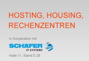 CeBIT 2013: Hosting, Housing, Rechenzentren - Halle 11, Stand E 28.