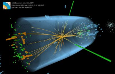 Bei der Suche nach dem "Gottesteilchen", dem Higgs-Boson, und anderen Experimenten am CERN entstehen riesige Datenmengen. Quelle: CERN.