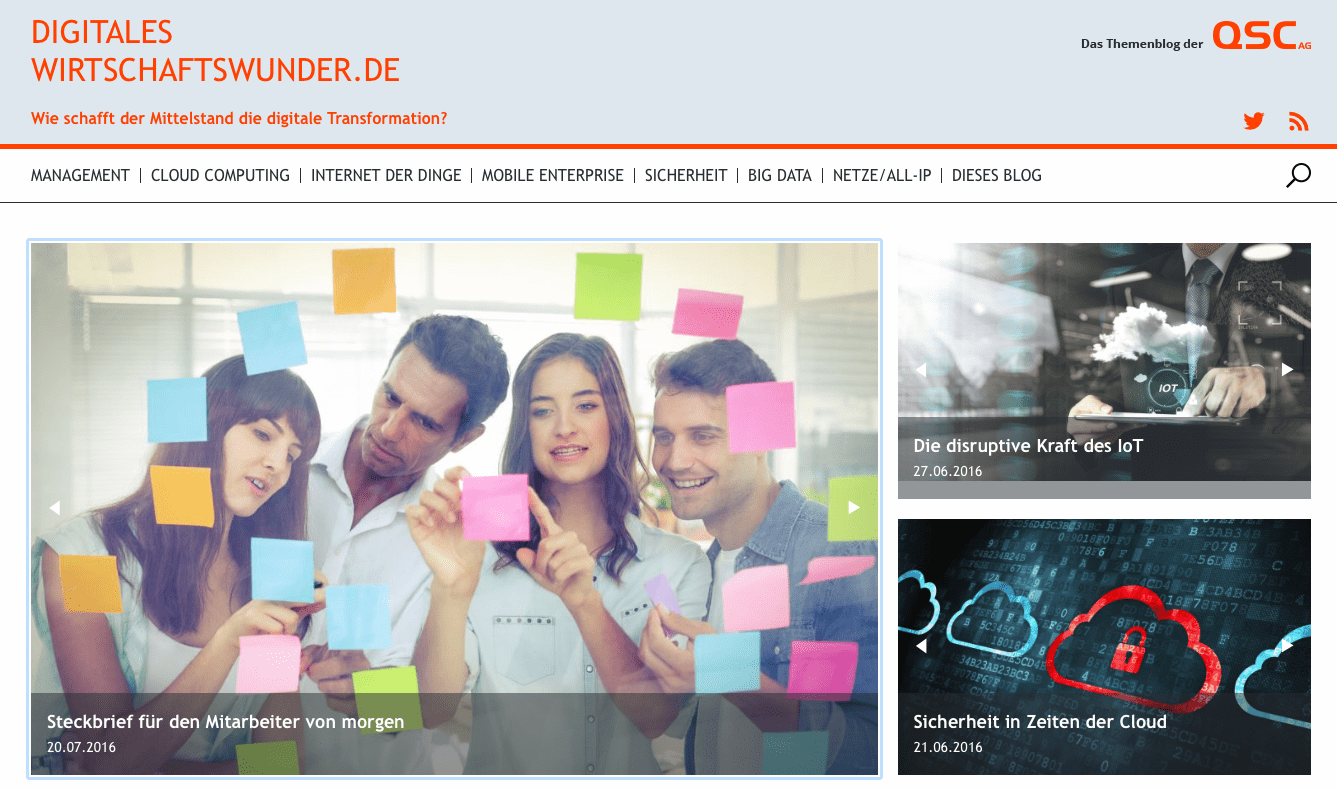 Screenshot Digitales-Wirtschaftswunder.de