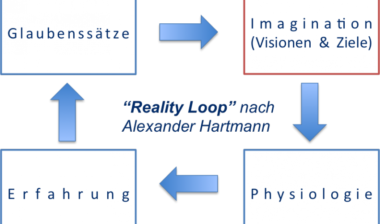 Schaubild zu Alexander Hartmanns „Reality Loop“