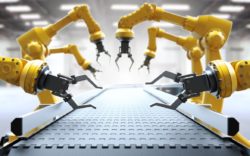Smart manurfacturing - robot arms